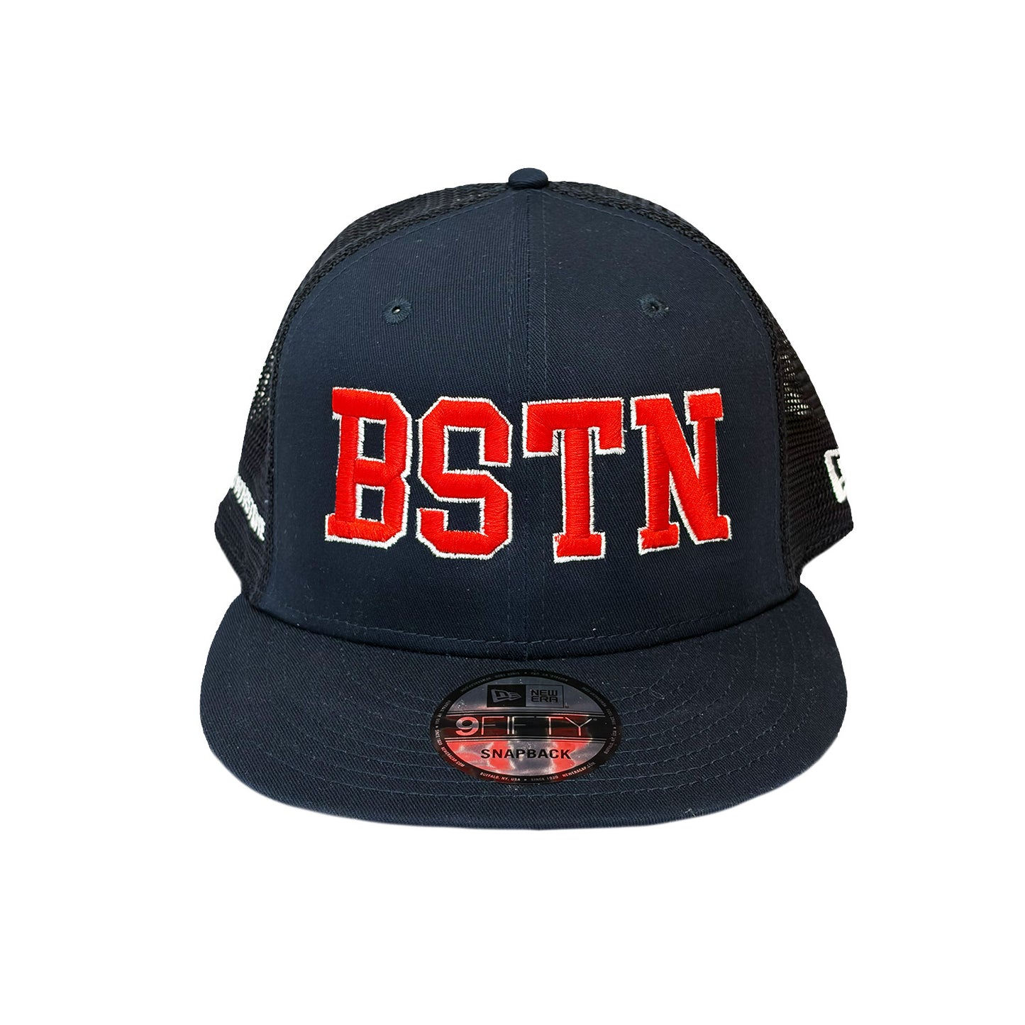Brownstone New Era Navy/Red BSTN Embroidered Snapback Hat