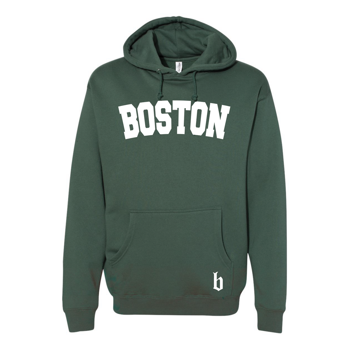 Brownstone Skateshop Causeway Green and White Hood