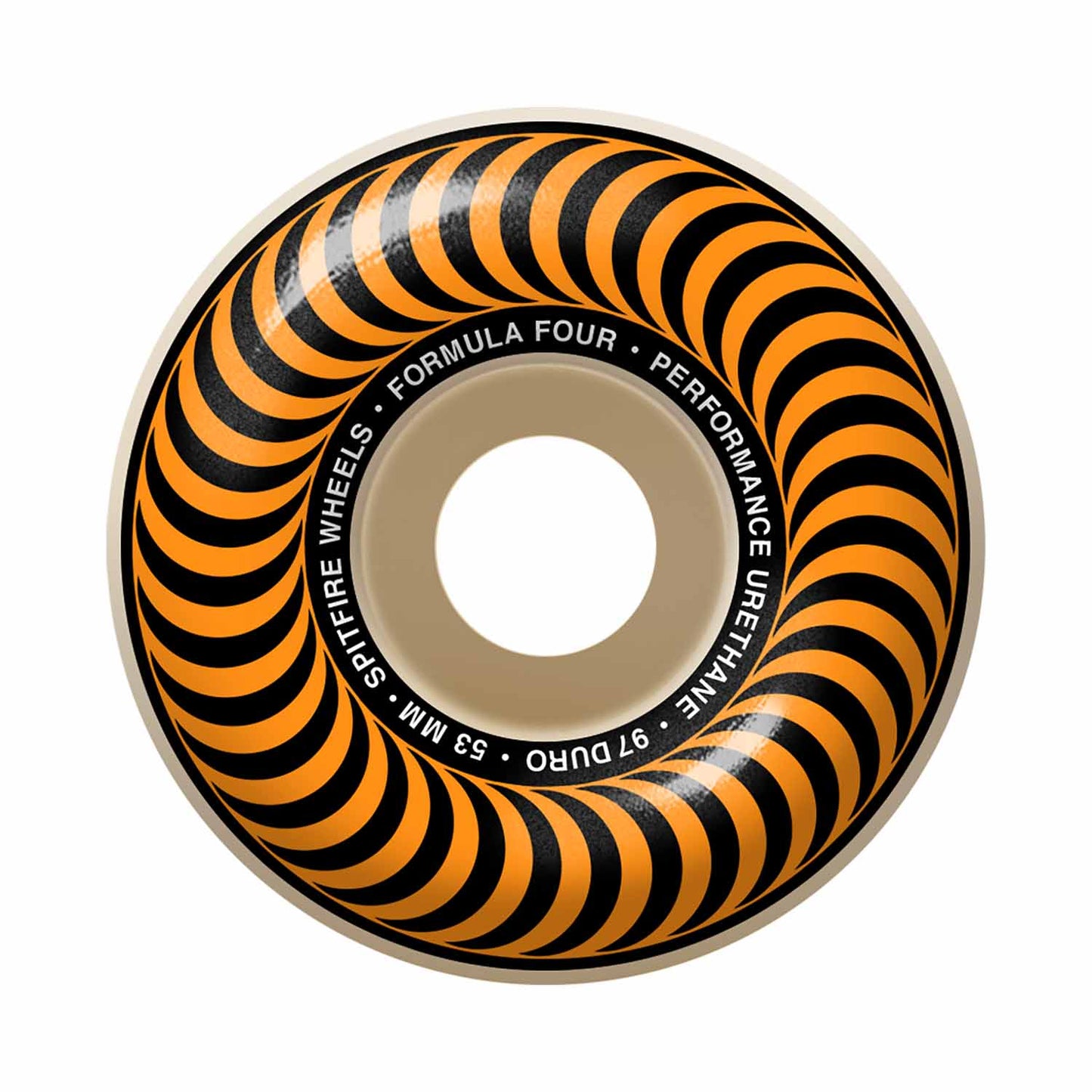 Spitfire F4 97a 53mm Classic Nat w/ Orange (Set of 4)