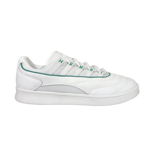 HRMNY Nemesis White/White/Green Skate Shoe