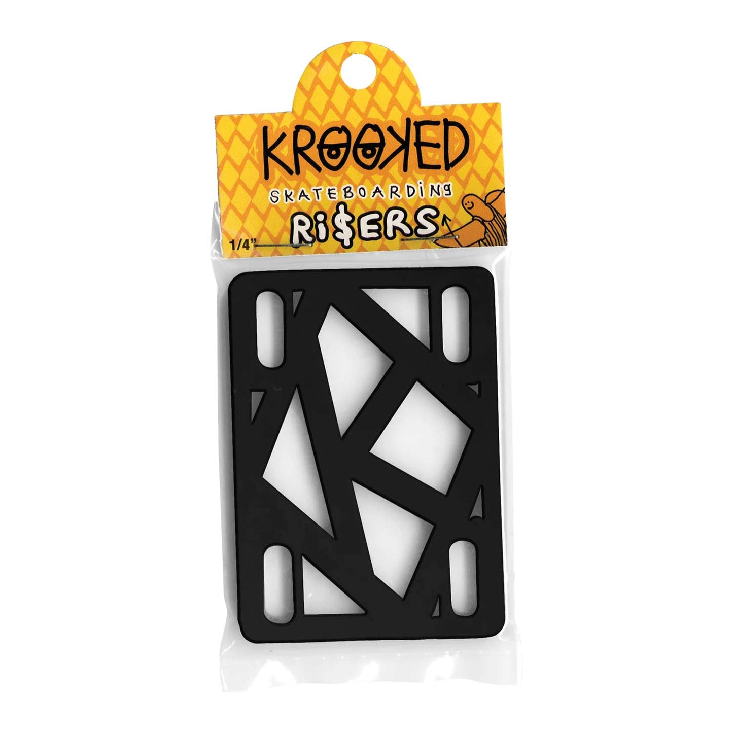 Krooked Black Riser Pads 1/4"