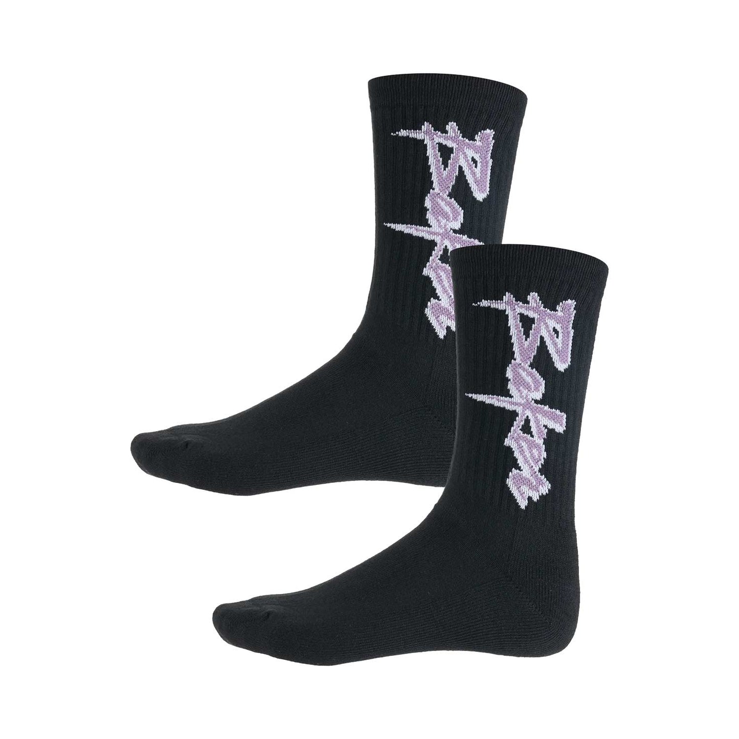 Baker Purple Pain Crew Socks