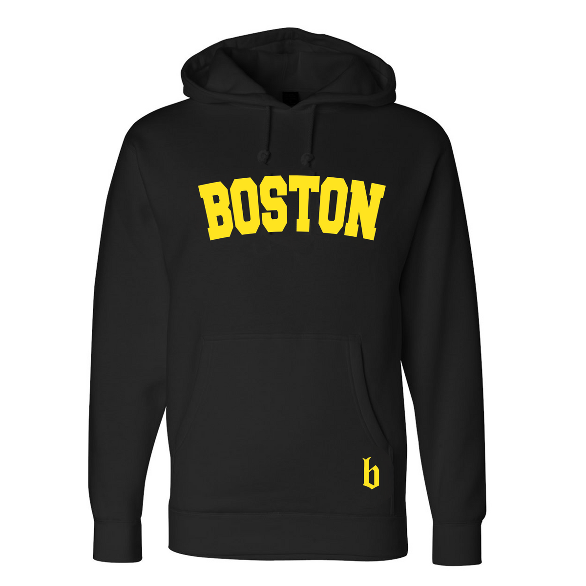 Brownstone Skateshop Causeway Black and Gold Hood