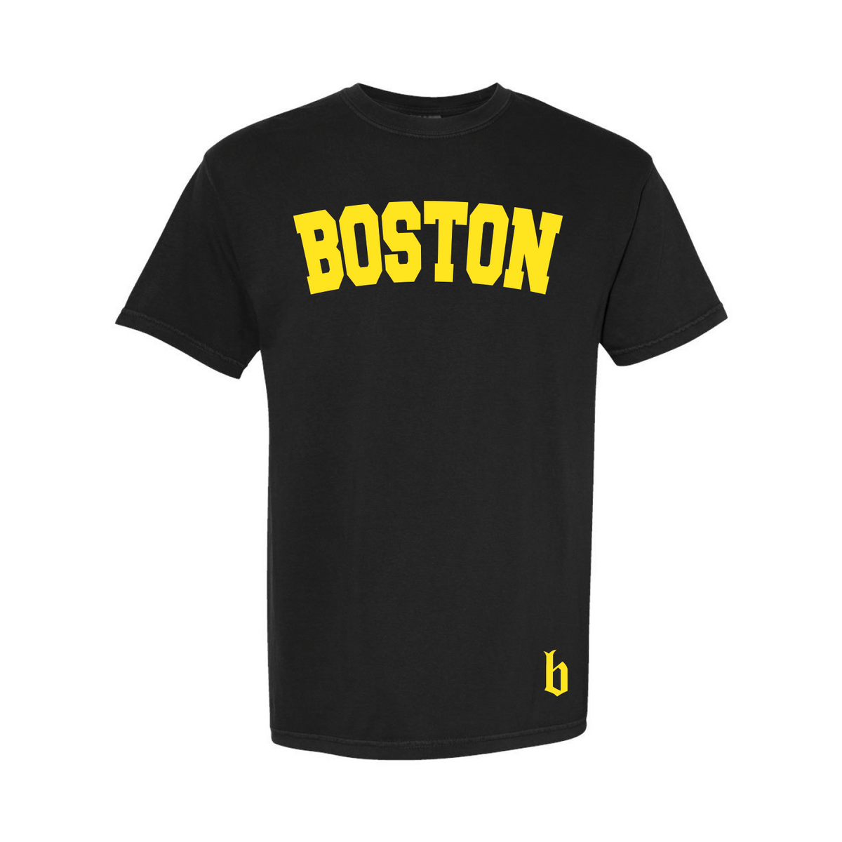Brownstone Causeway Black and Gold Tee