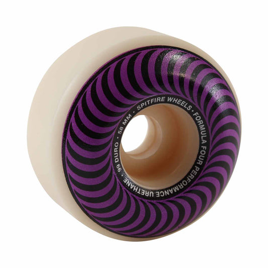 Spitfire F4 99a 58mm Classic Swirl Purple (Set of 4)