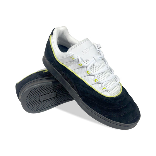 HRMNY Nemesis Black/White/Volt Skate Shoe