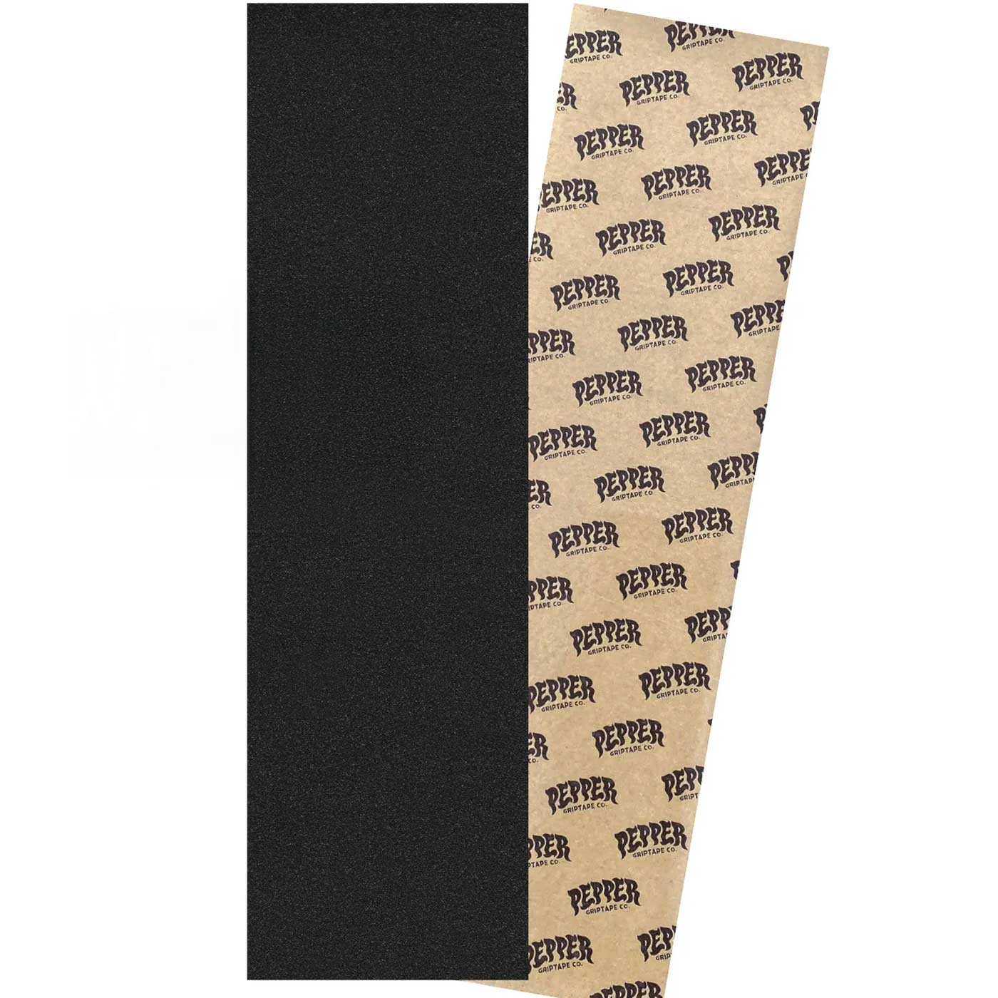 Pepper 9" Black Griptape