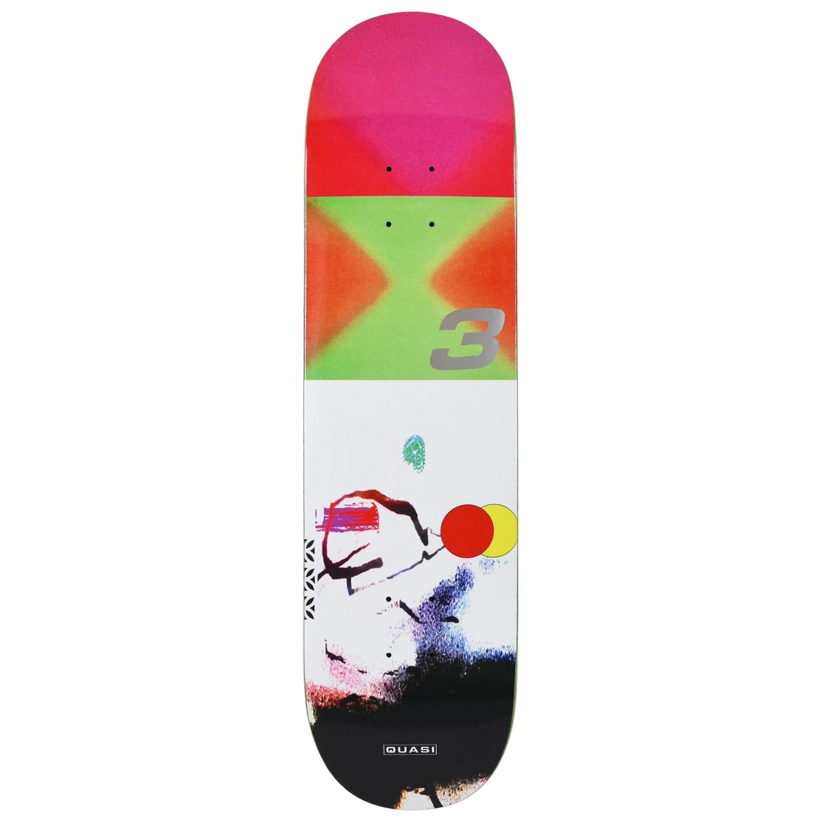 8.125" Quasi Skateboards Race Deck