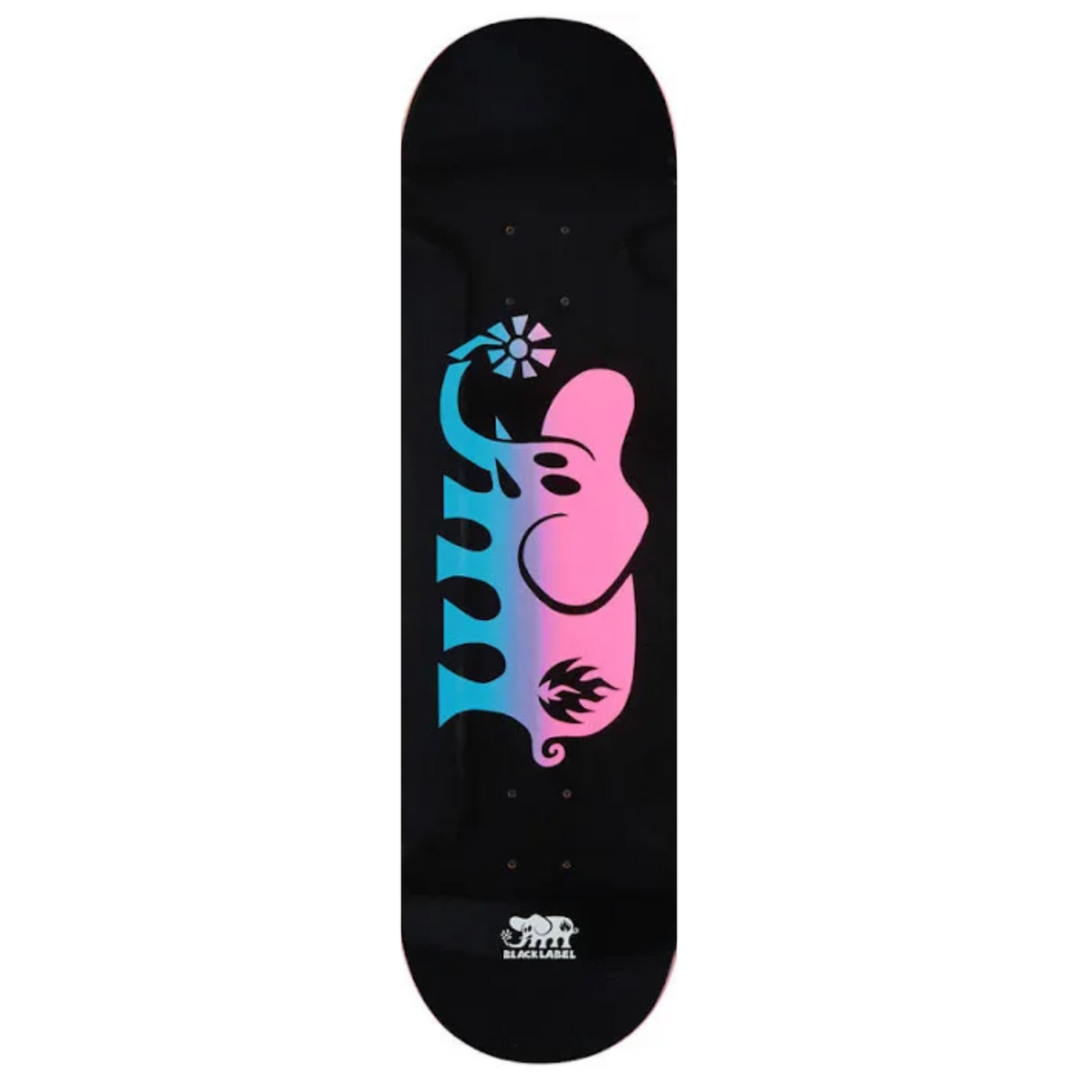 8.25" Black Label Elephant Fade Deck