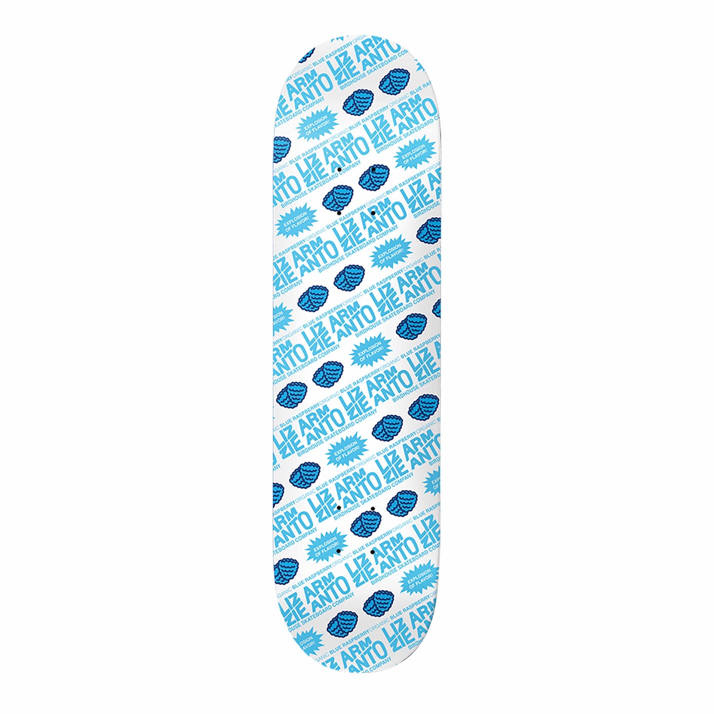 8.25" Birdhouse Armanto Blue Razz Deck