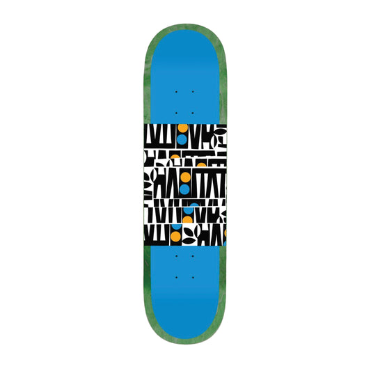 8.12" Habitat Blue Artisan Apex Stacked Deck