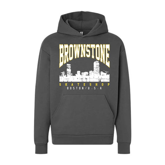 Brownstone Skateshop Skyline Asphalt Hoodie