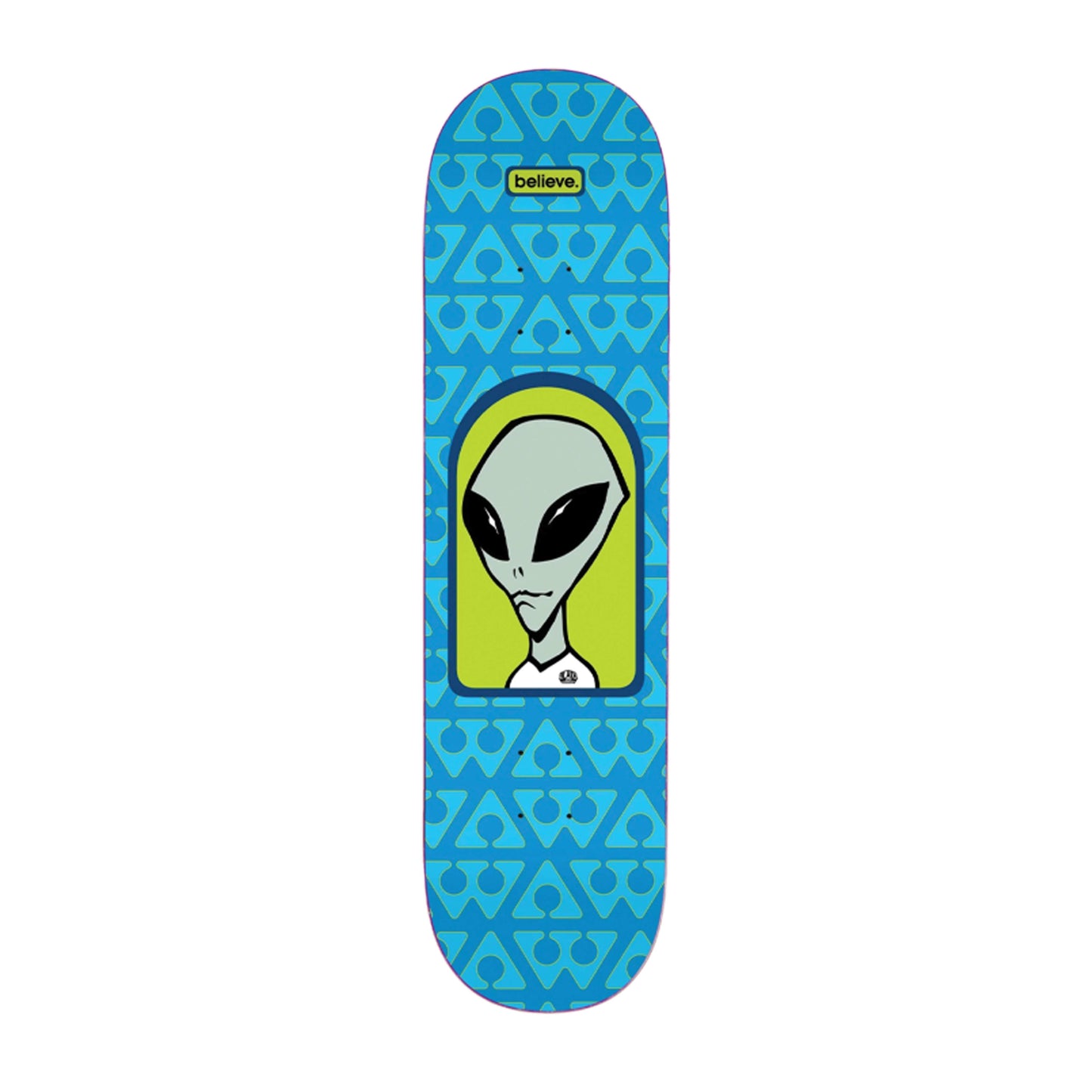 8.12" Alien Workshop Blue Believe Deck