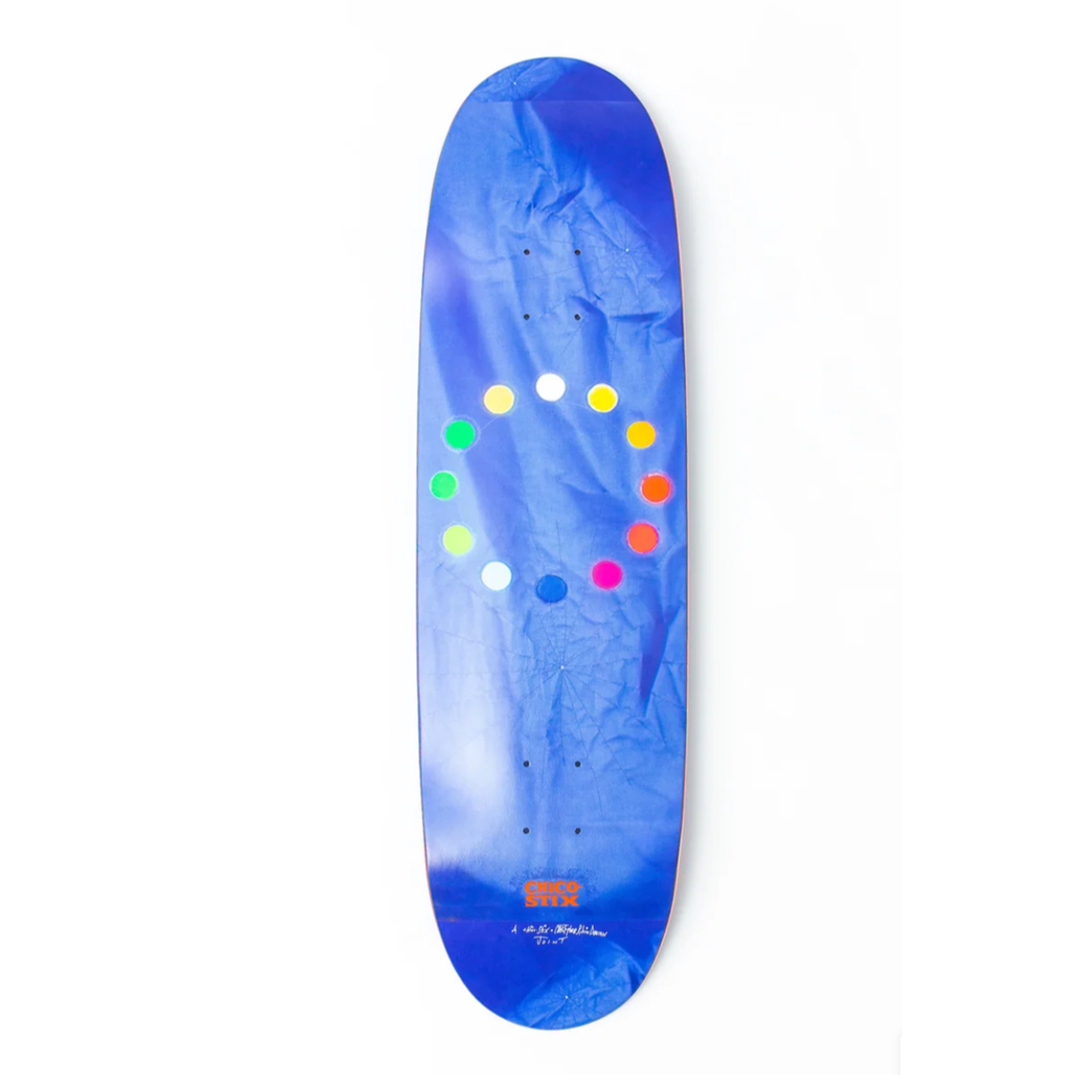 8.75" Chico Stix Wolf + Strawberry Moon Egg Shape Deck