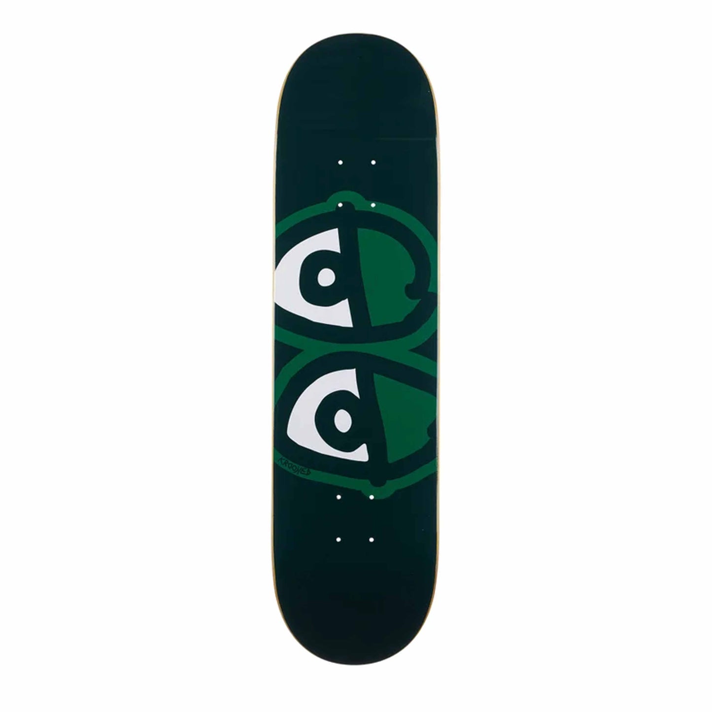 8.25" Krooked Eyes Green Easyrider Deck