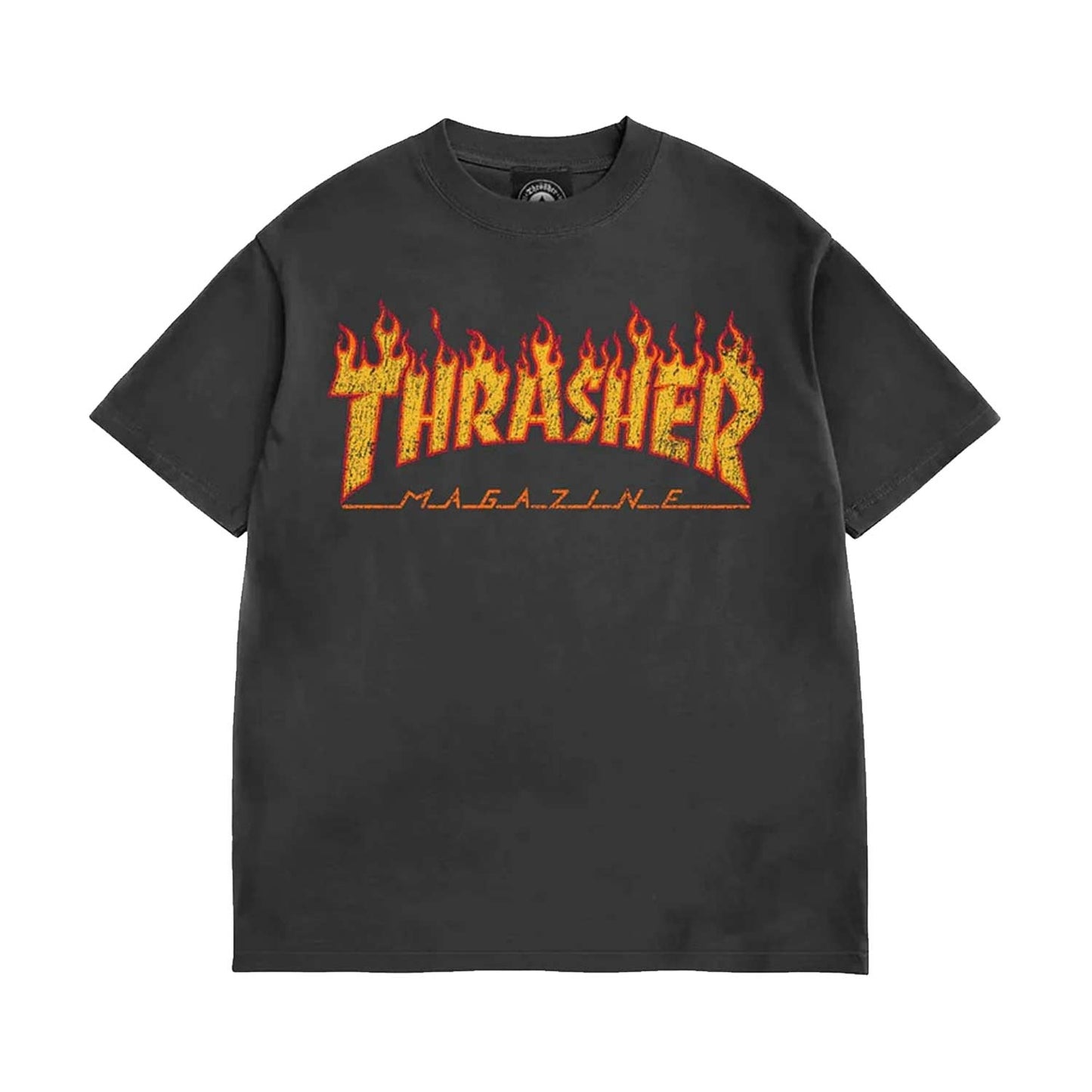 Thrasher Flame Vintage Washed T-Shirt