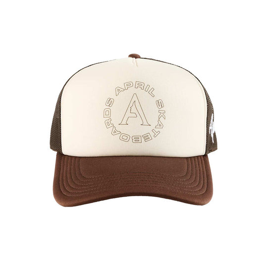 April Full Circle Brown Trucker Hat