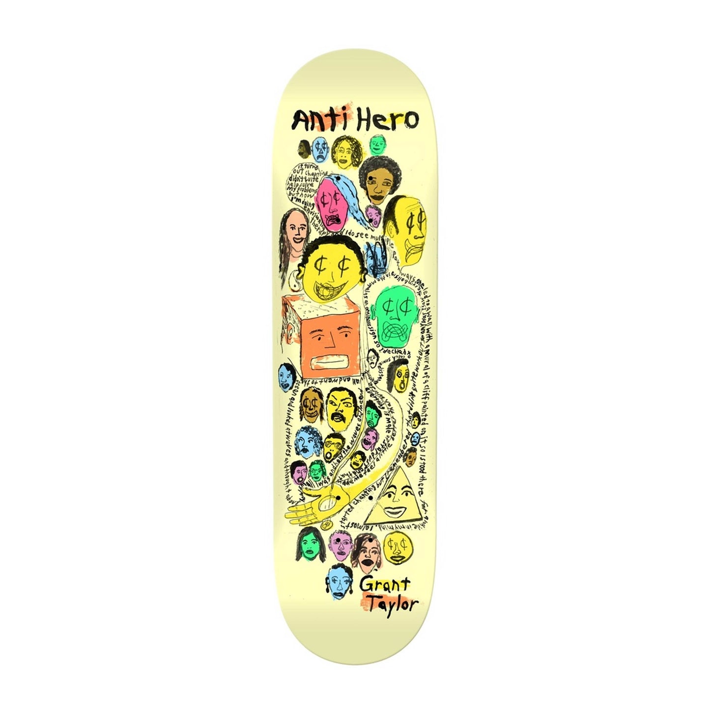 8.5" Anti-Hero Grant Expressions Deck