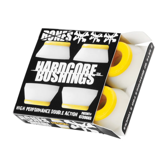 Bones White/Yellow Hardcore Medium Bushings