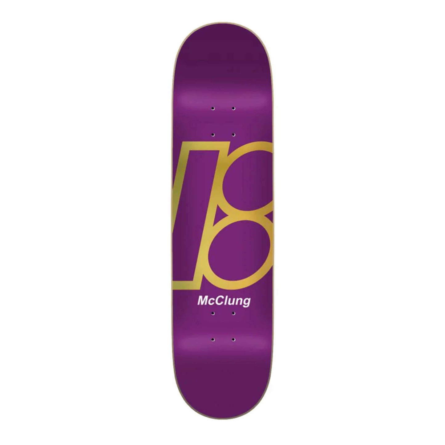 8.25” Plan B Purple/Gold Foil McLung Deck