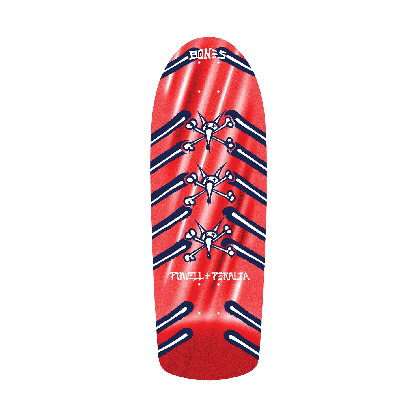 10.0" Powell Peralta OG Rat Bones Red Foil Shaped Deck