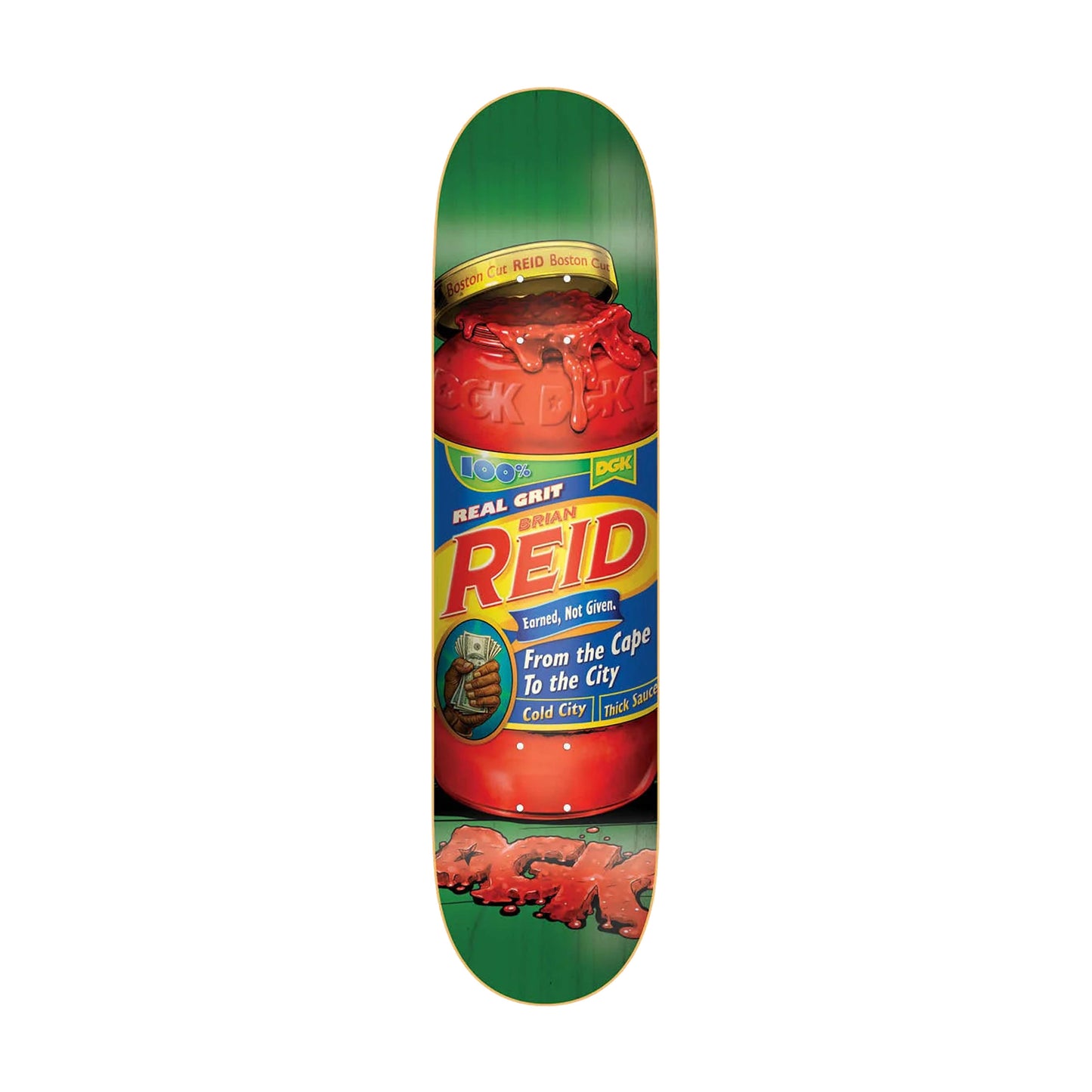 8.1" DGK Reid Thick Sauce Deck