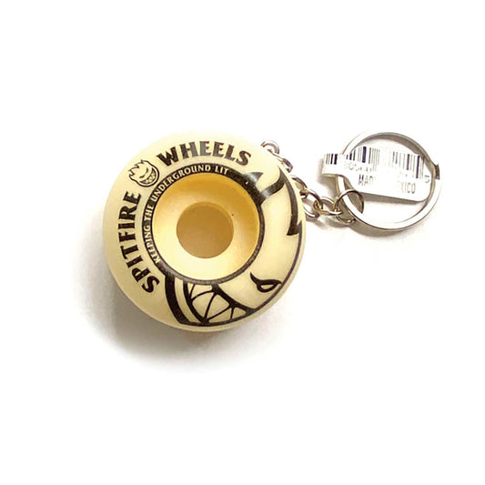 Spitfire Natural Wheel Keychain
