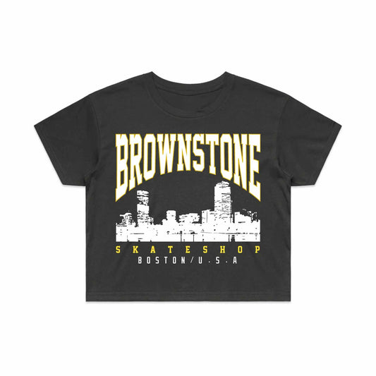 Brownstone Skyline Crop T