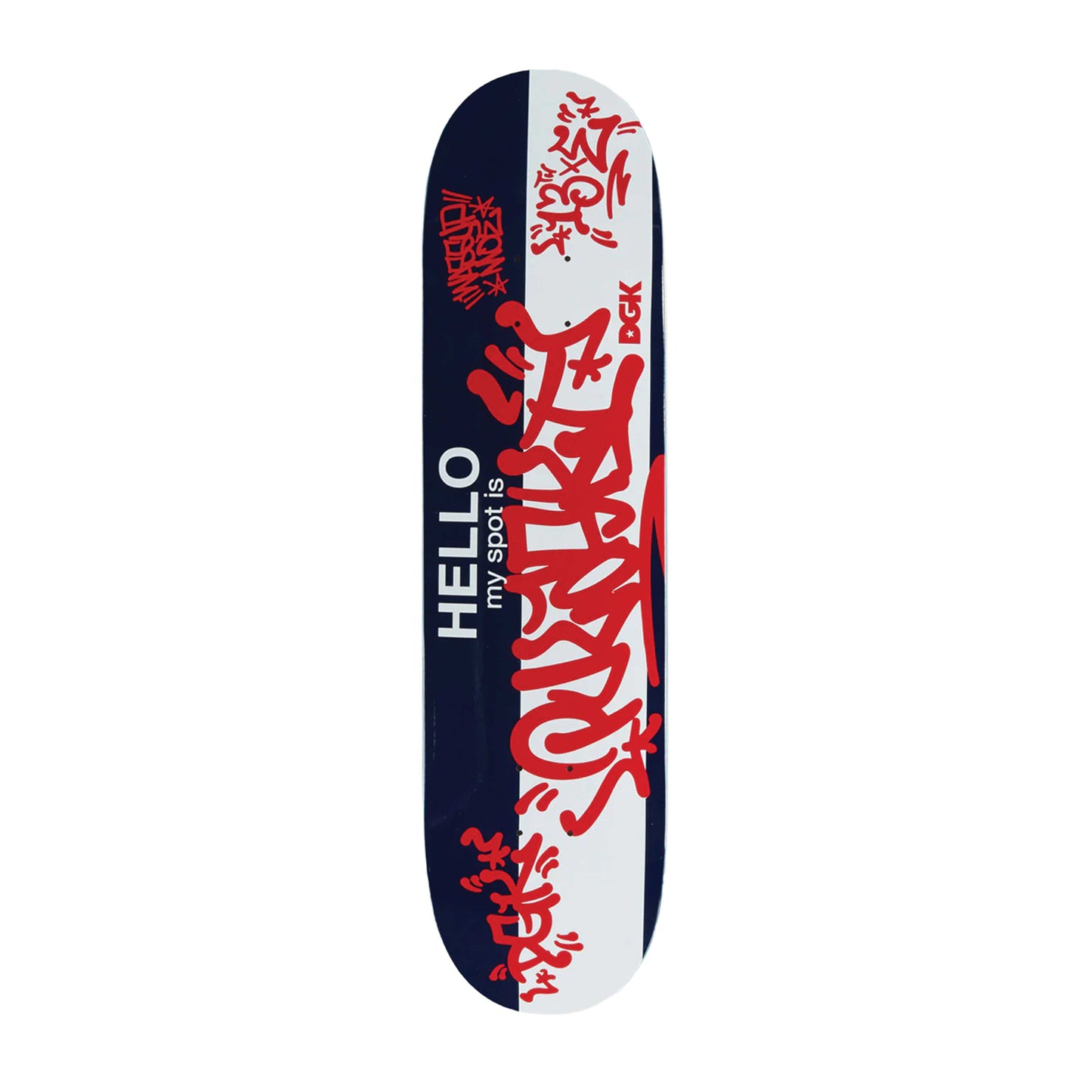 8.06" DGK My Spot is Pulaski Deck