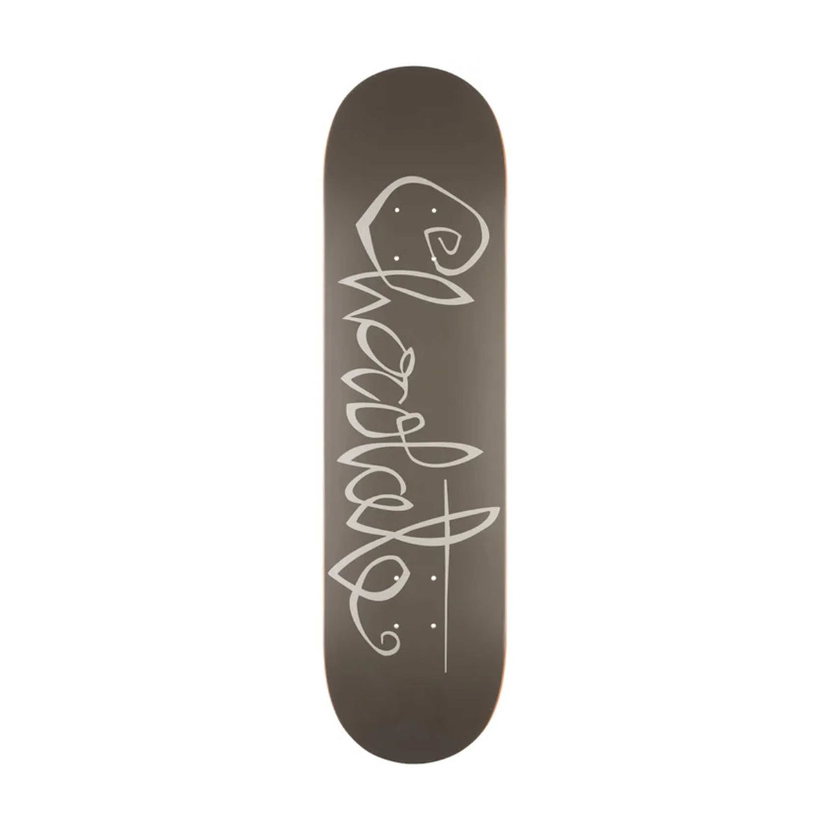 8.125" Chocolate Trahan Script Deck