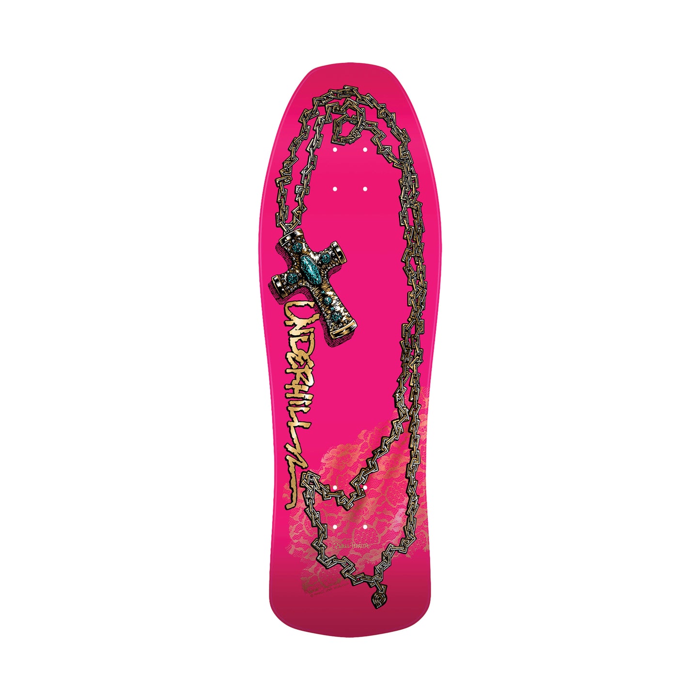 9.9" Powell Peralta Underhill Cross Shaped Deck