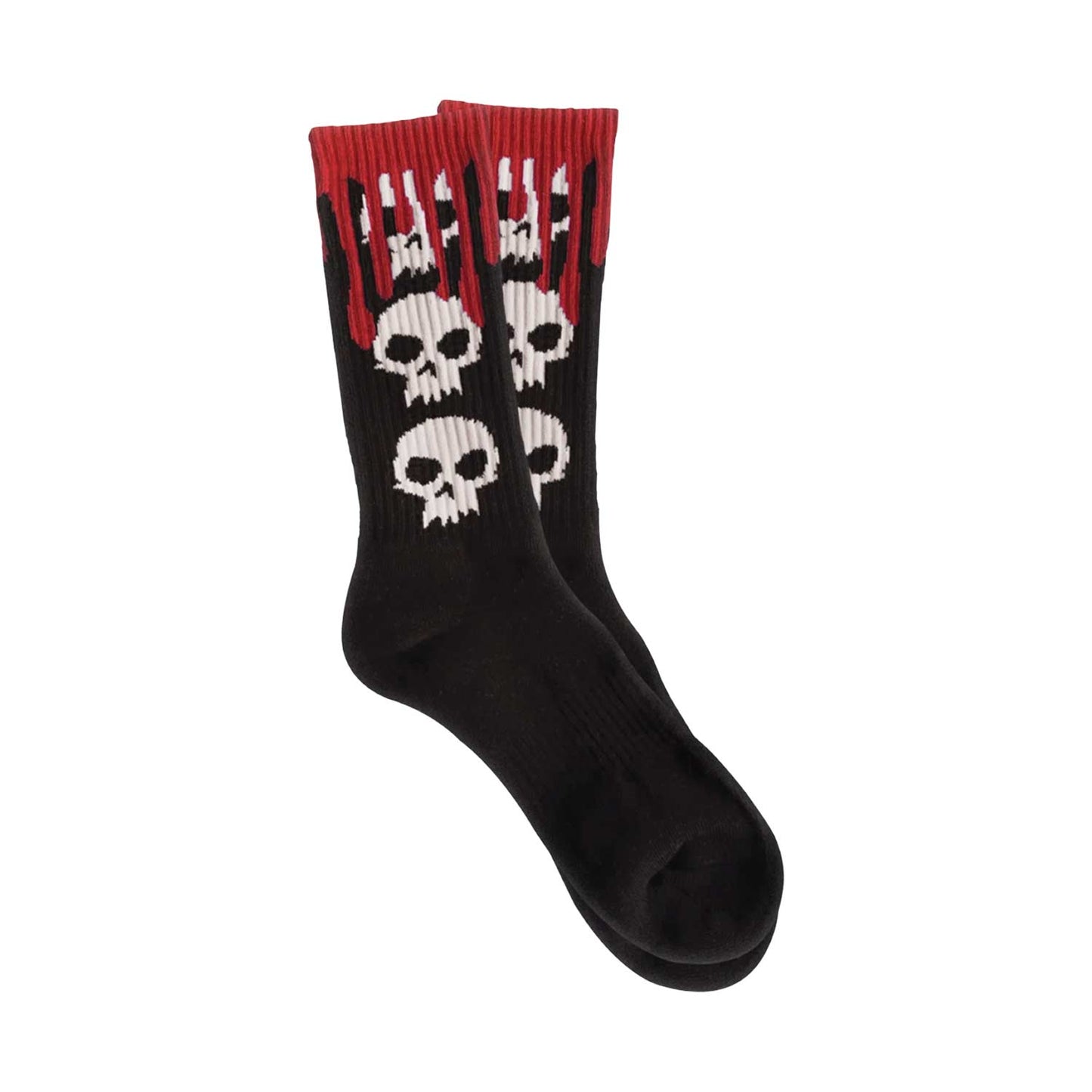 Zero 3 Skull Blood Crew Socks